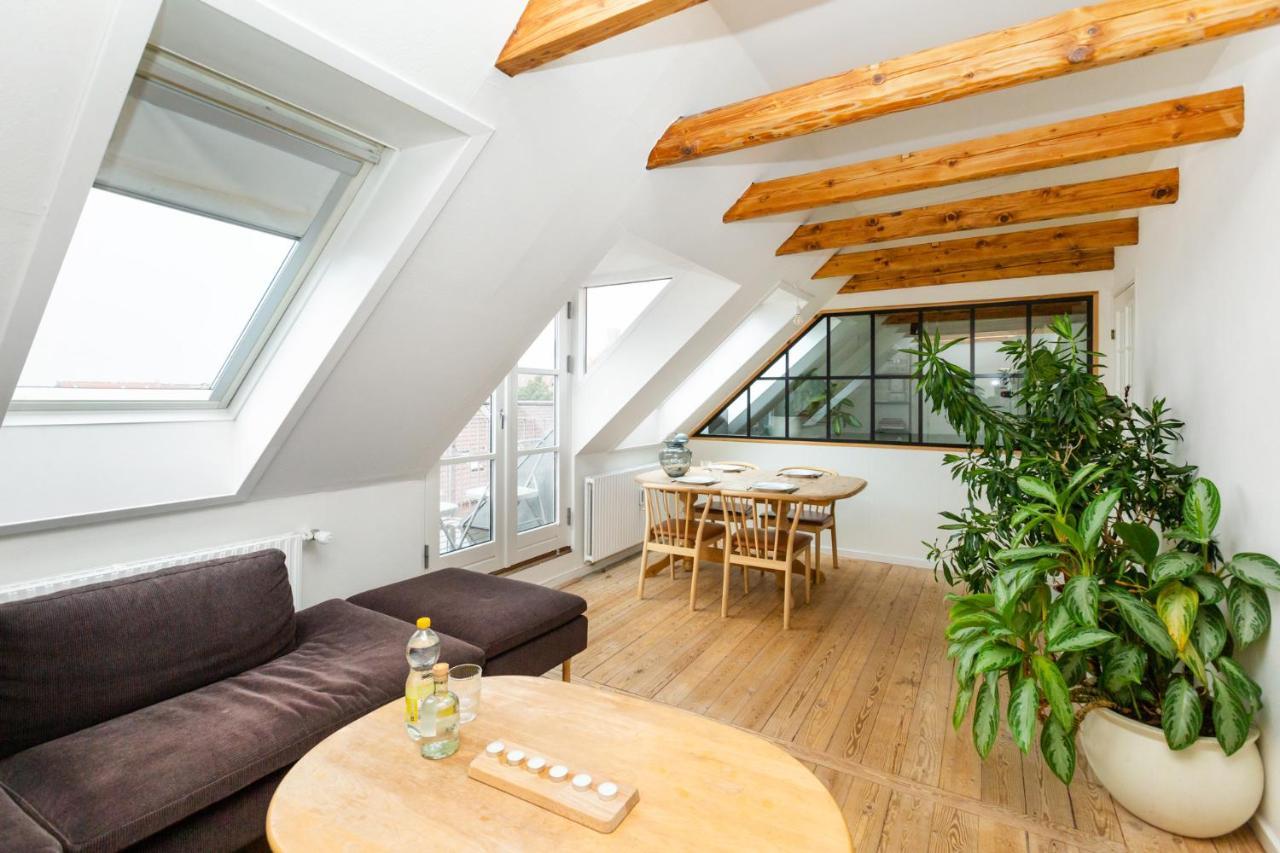 Come Stay In Penthouse With Room For 2-People Aarhus Exterior photo